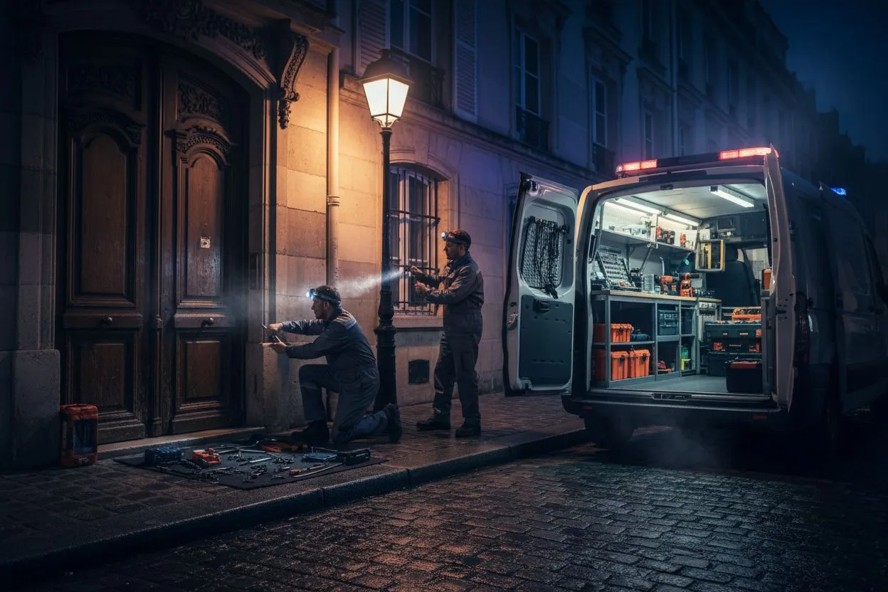 Dépannage serrurier 24h/7j