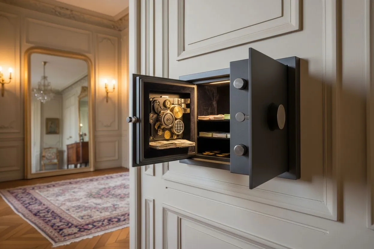 Installation coffre-fort à Caen — Serrurerie Hamel