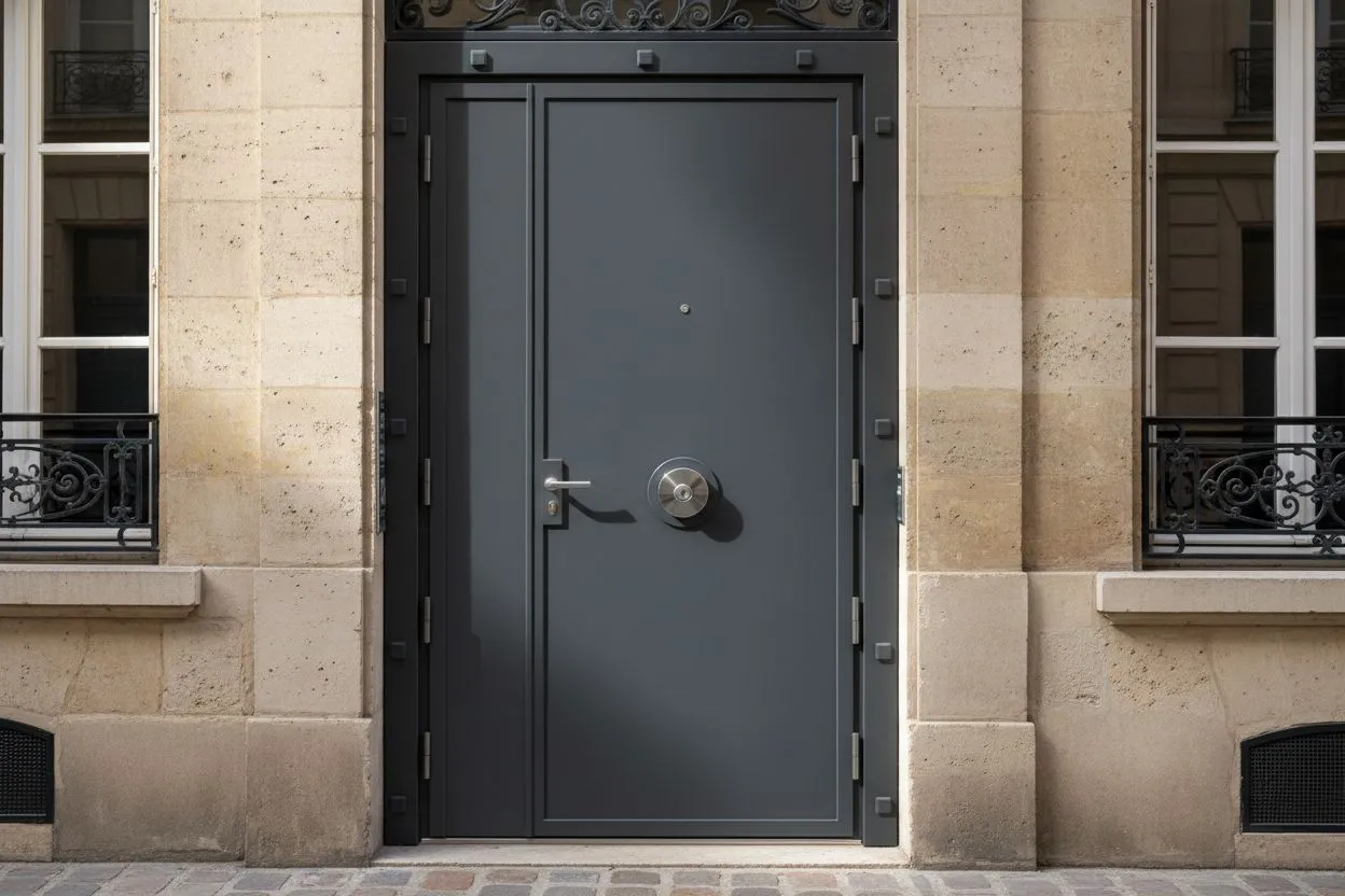 Pose coffre encastré à Caen — Serrurerie Hamel